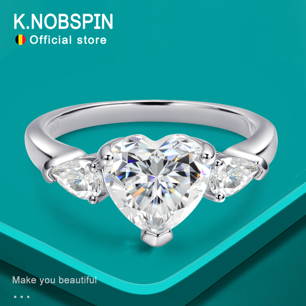 Vs Smartwatch - KNOBSPIN D VVS Coração Corte Moissanite
