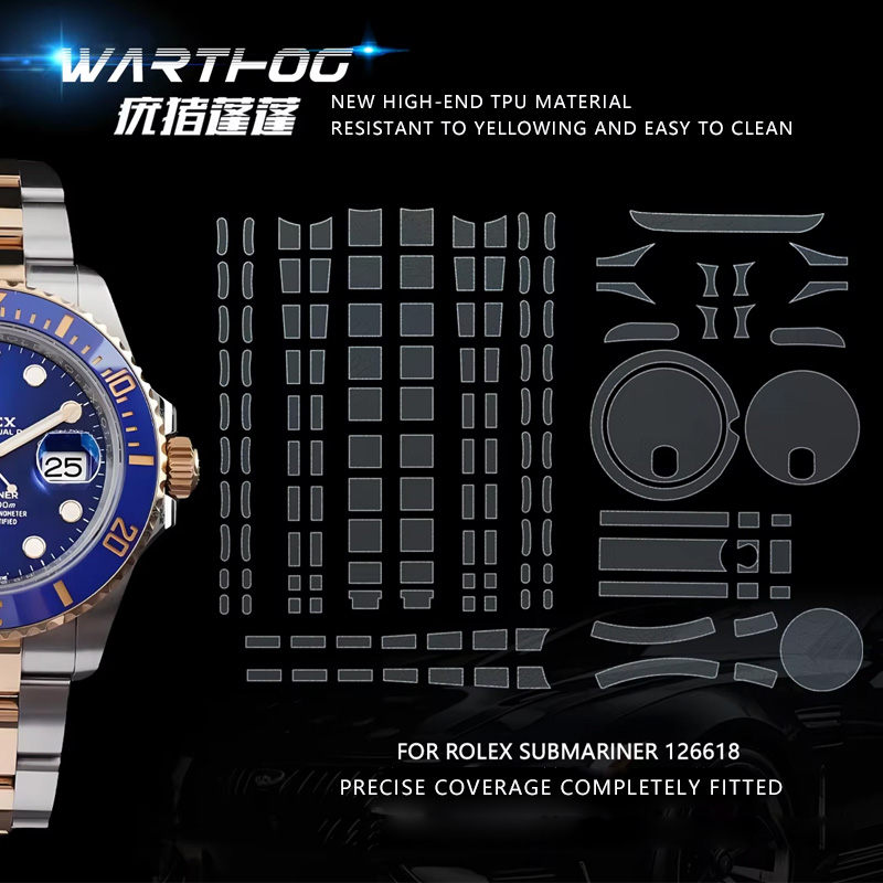 Rolex Watch Submariner - Filme Protetor Adequado para Relógio Rolex