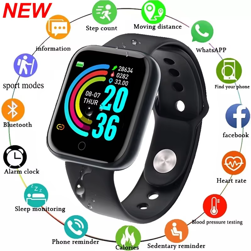 Smartwatch Watches For Girls - Relógio inteligente masculino e feminino, relógio