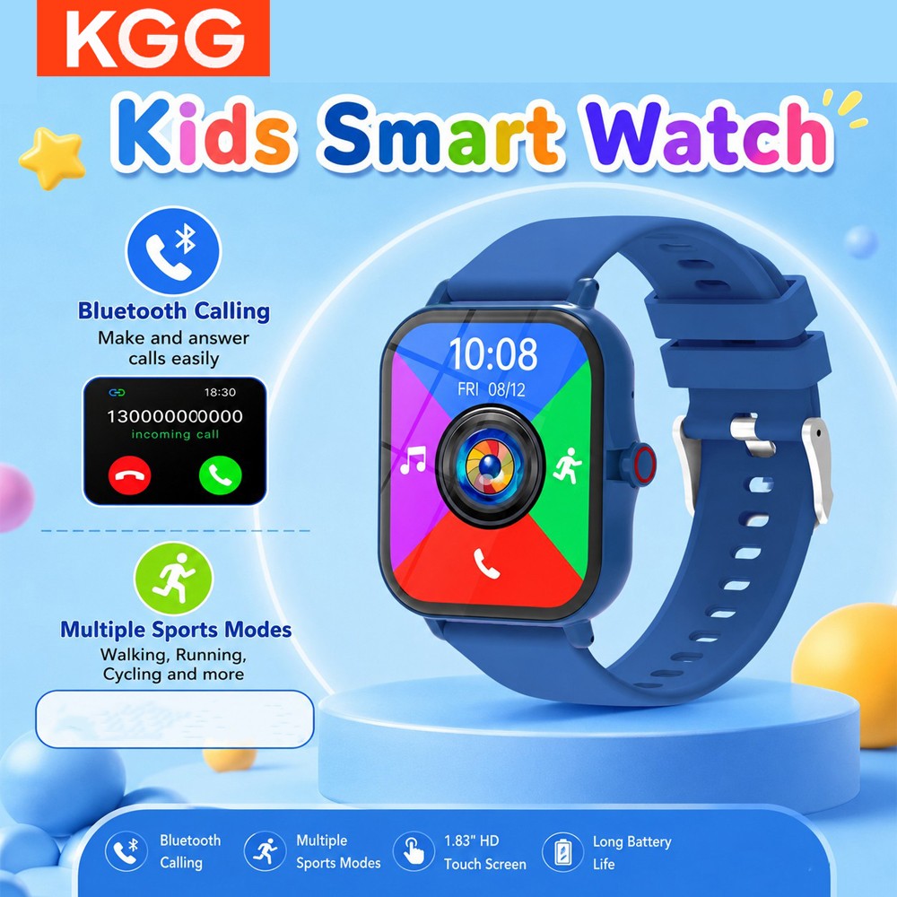 Smartwatch Watches For Kid Girl - Relógio Inteligente Infantil com Tela HD