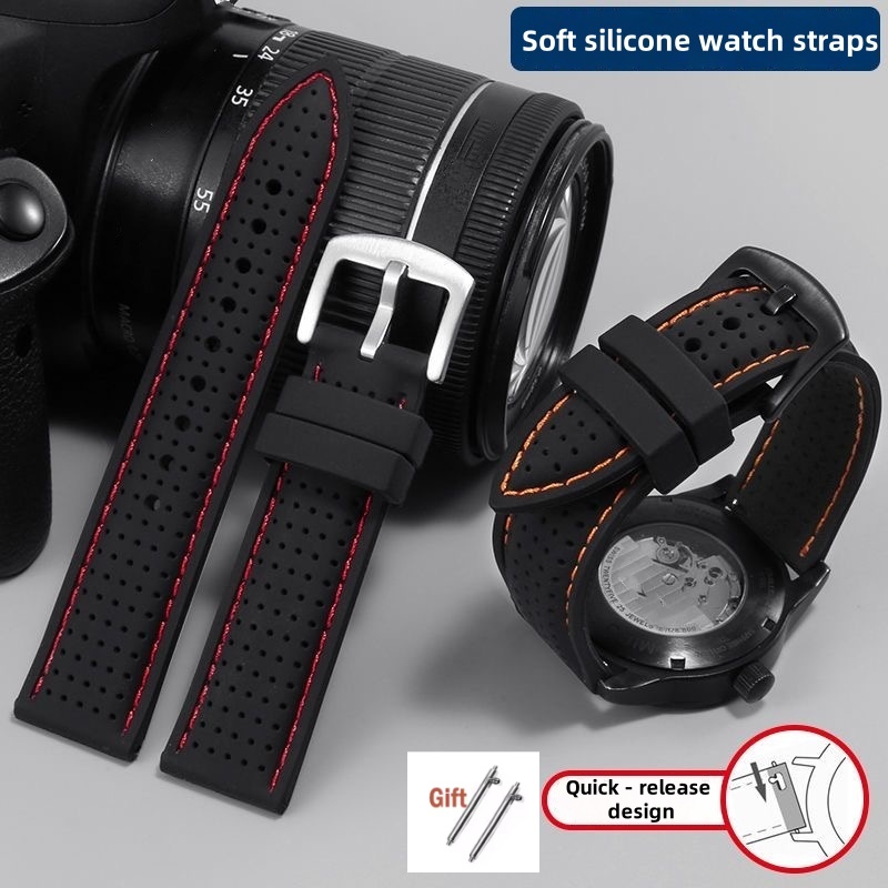 Tissot Watches Smartwatch - Pulseira de relógio inteligente de silicone,