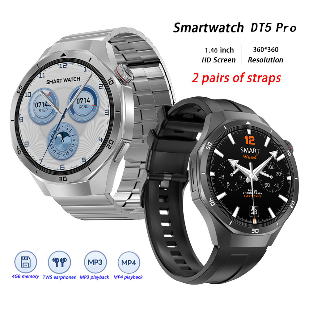 Smartwatch Watches For Girls - Dt5 pro relógio inteligente para homens