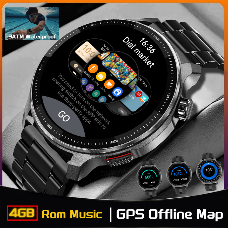 Watch Esim - Novo 4g memória gps offline posição
