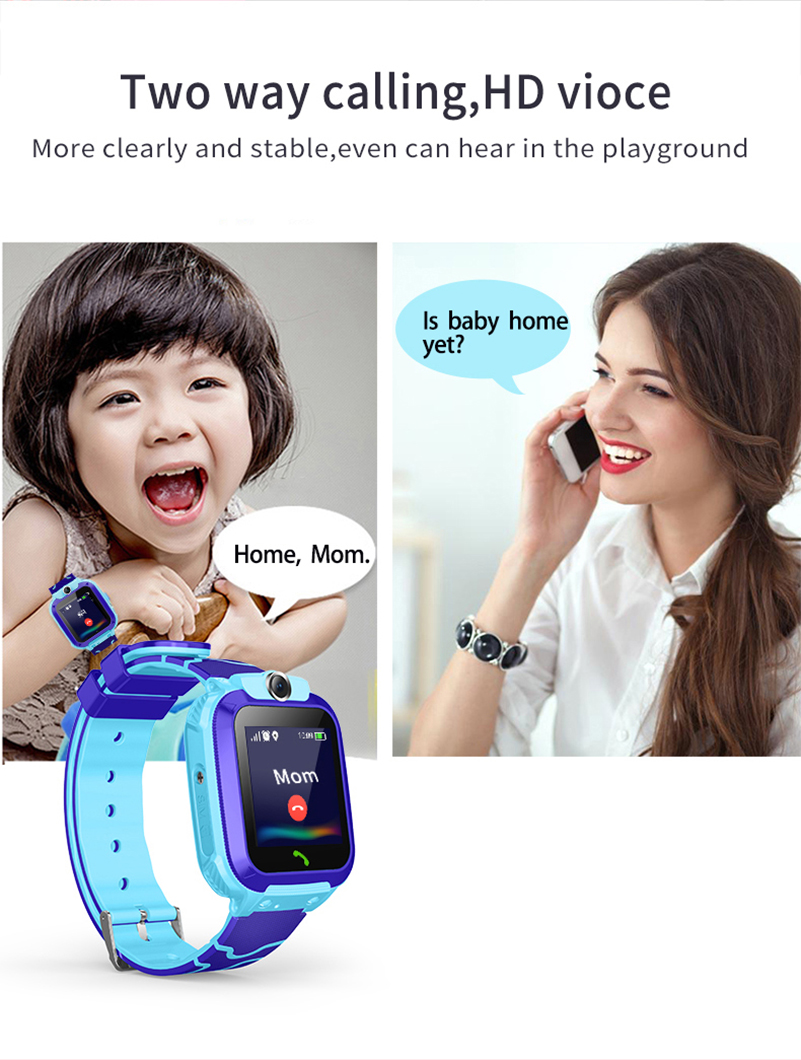 Smartwatch Watches For Kid Girl - Relógio Inteligente à Prova d'Água 2026