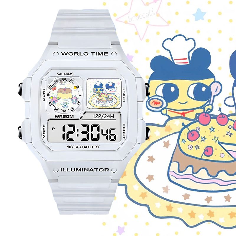 Smartwatch Watches Smart - Relógio Eletrônico Inteligente Tamagotchi Big Mouth