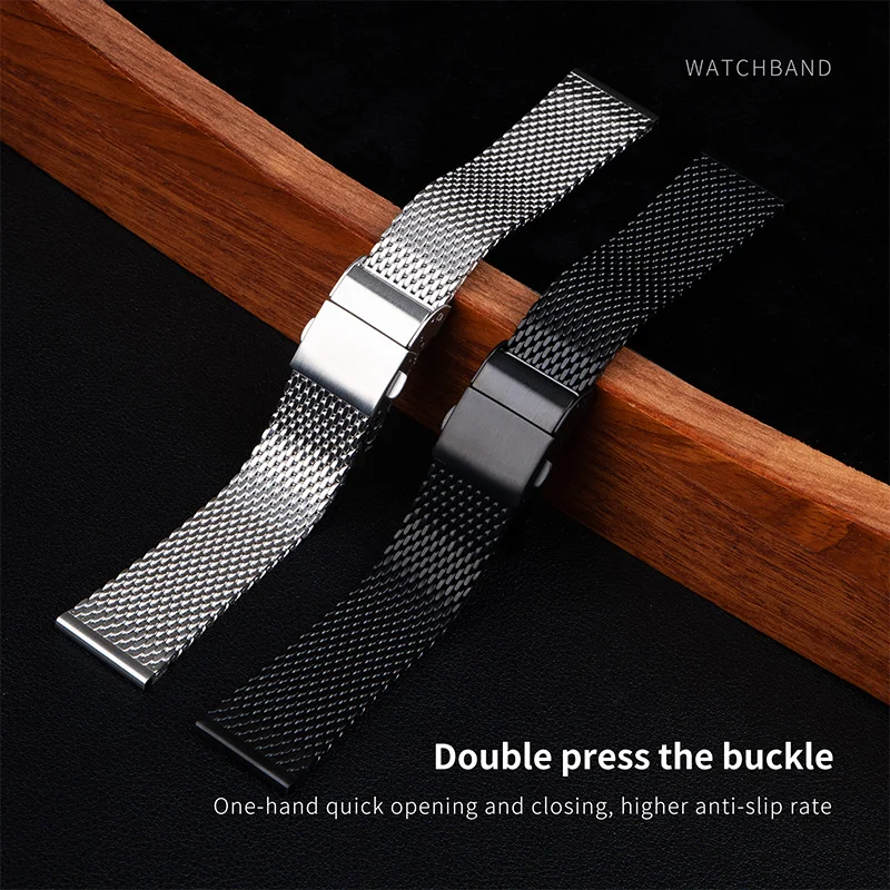 Tissot Watches Smartwatch - Pulseira de relógio em malha milanesa