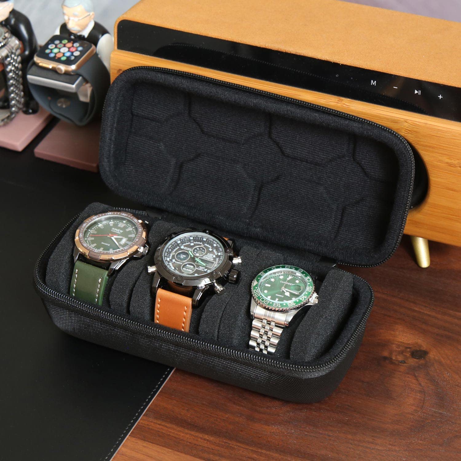 Smartwatch Watches Smart - Organizador de caixa de relógio para