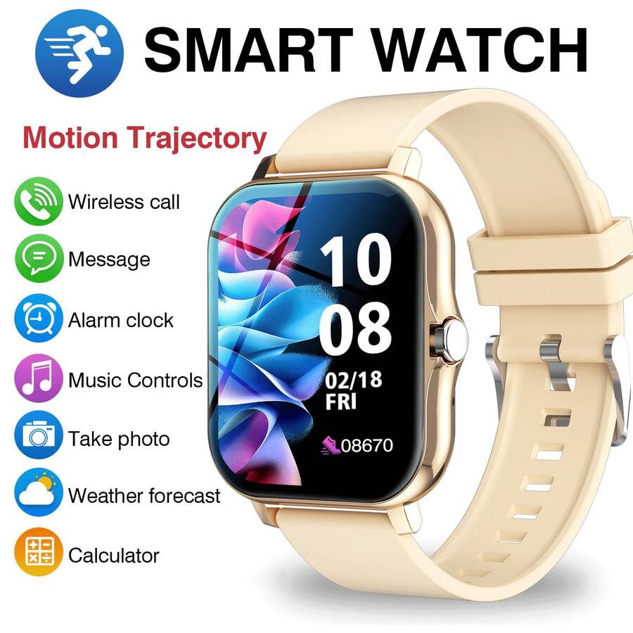 Smartwatch Watches Digital - Relógio Inteligente com Chamadas Sem Fio