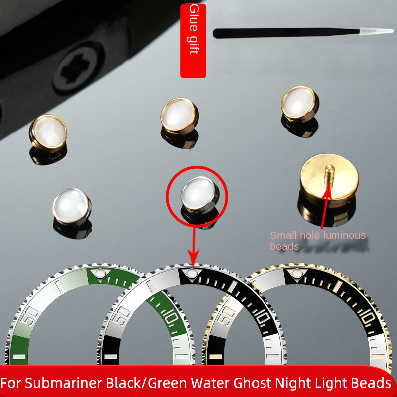 Rolex Watch Submariner - 2.3x0.45mm pip luminoso para seiko escala