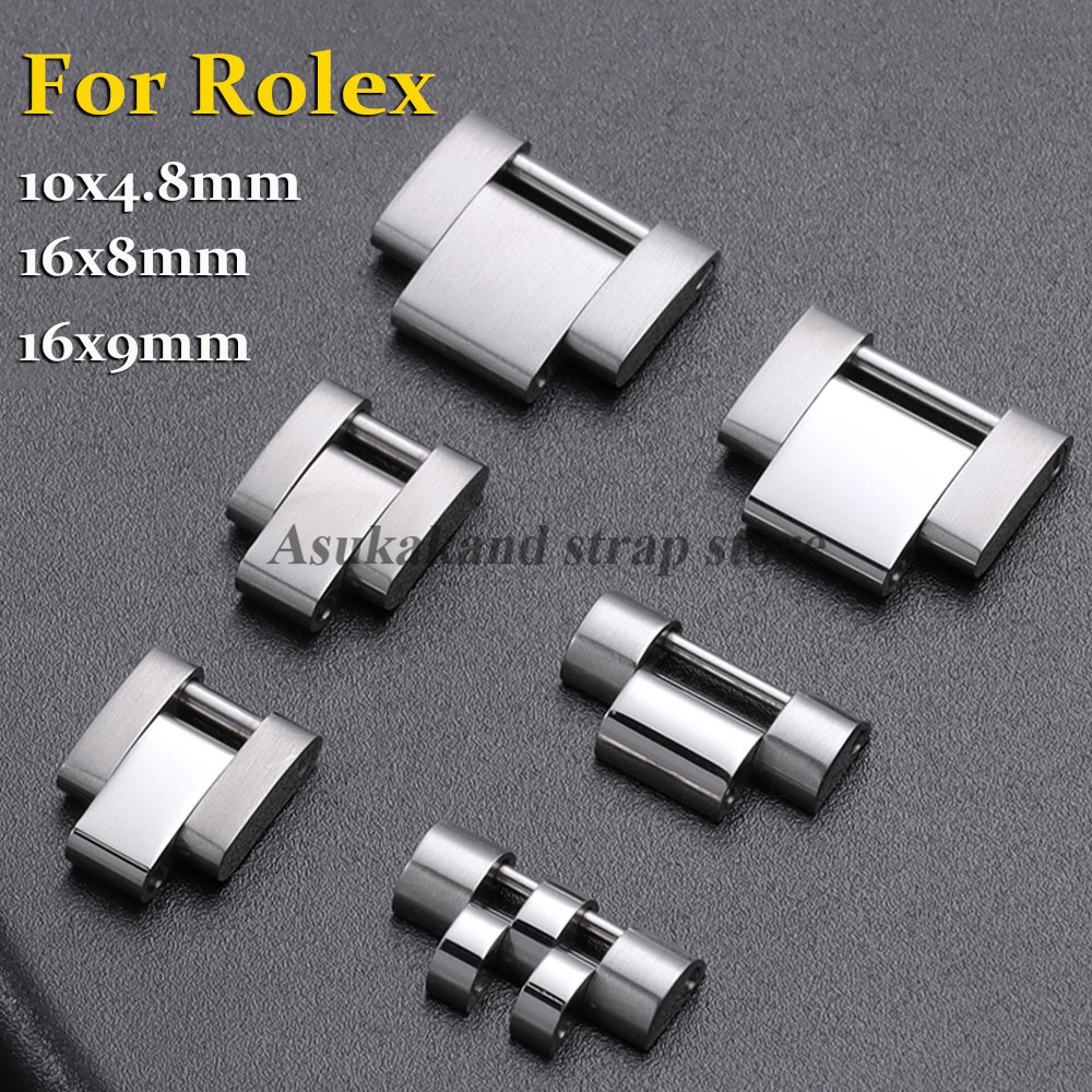Rolex Watch Submariner - Elos de Extensão Metálicos 16x8mm/16x9mm/10x4.8mm para