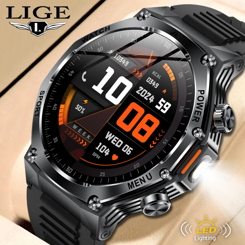 Smartwatch Latest Watches For Men - Lige novos homens 800mah ultra longa