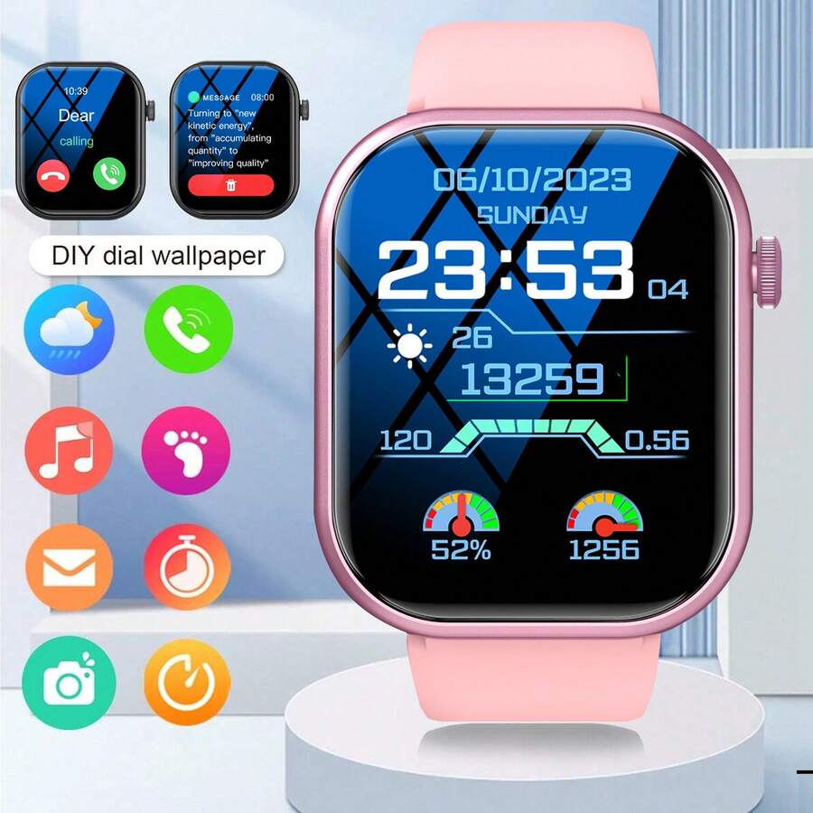 Smartwatch Watches Digital - Relógio Inteligente, Chamadas Sem Fio, Modo