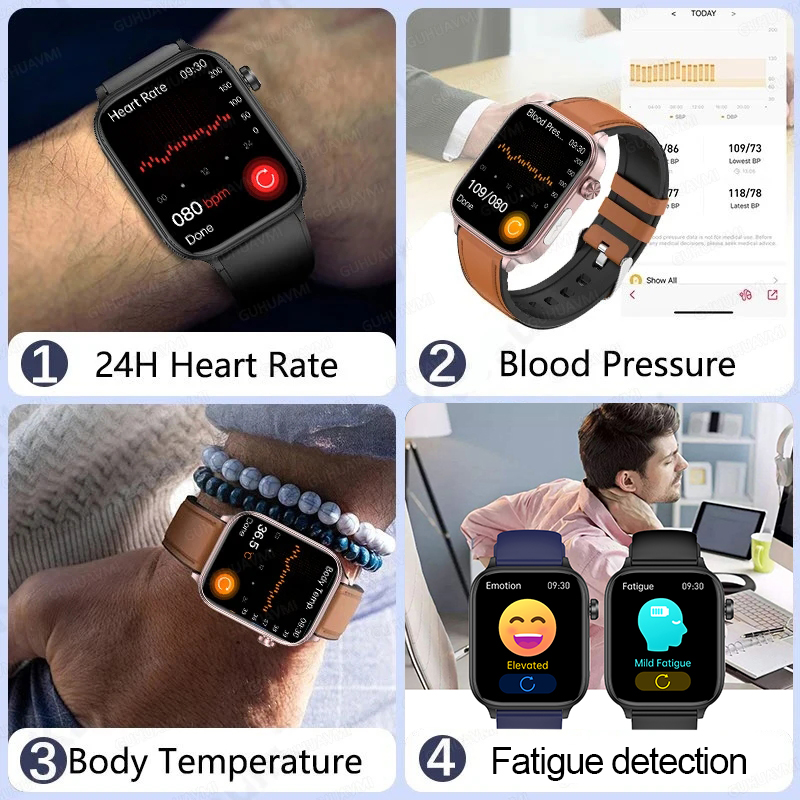 Novo Smartwatch 2025 para XIAO - Smartwatch Health Watches For Men avaliação e preço