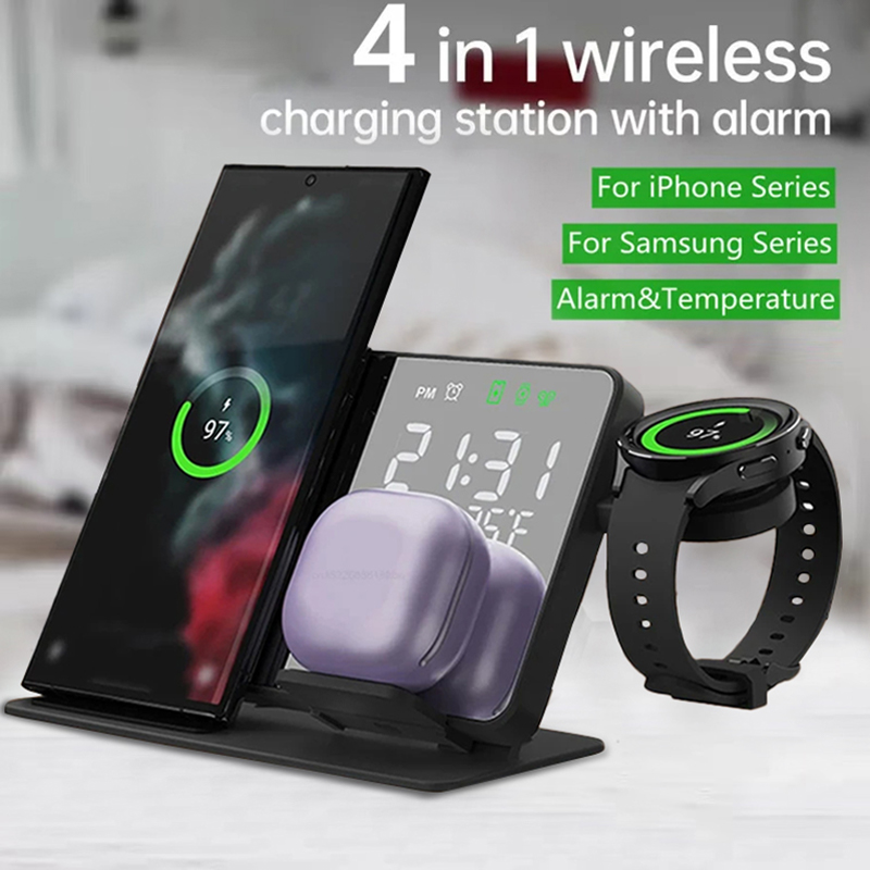 Carregador sem fio despertador - Watches Smartwatch Samsung avaliação e preço