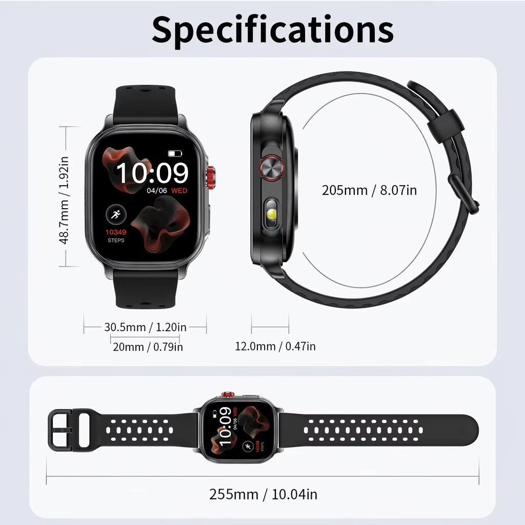 Novo Smartwatch 2026 com Chama - Smartwatch Watches With Bluetooth avaliação e preço