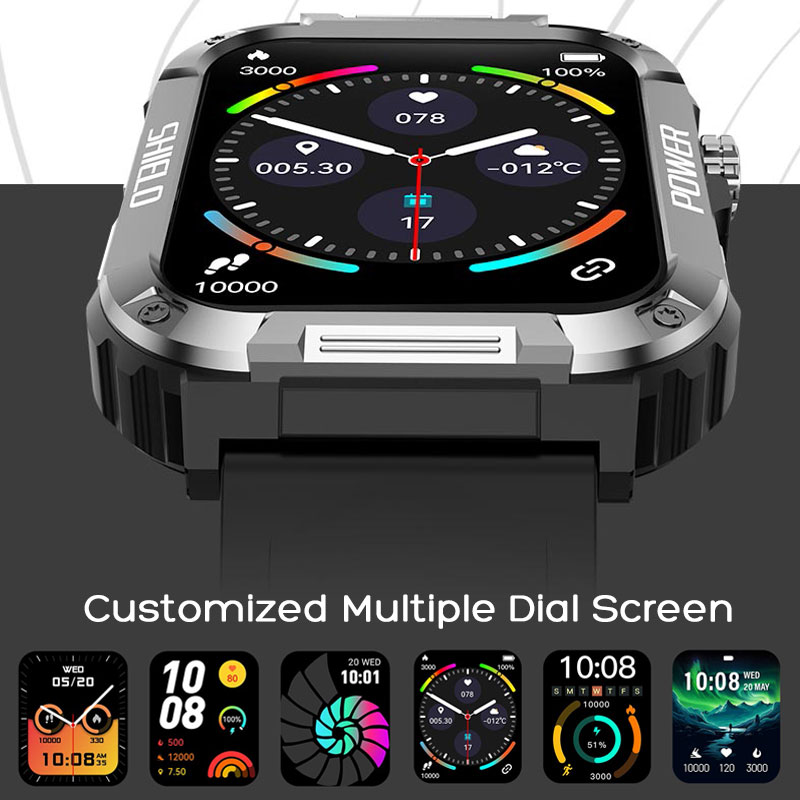 Relógio Inteligente para Homen - Smartwatch Iphone Watch For Men avaliação e preço