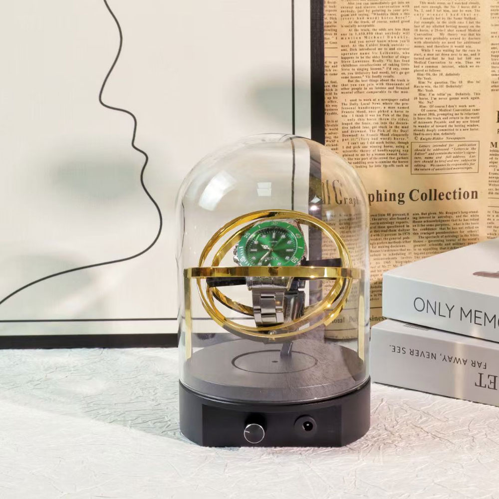 Enrolador de relógio elétrico  - Watch Winder Single avaliação e preço