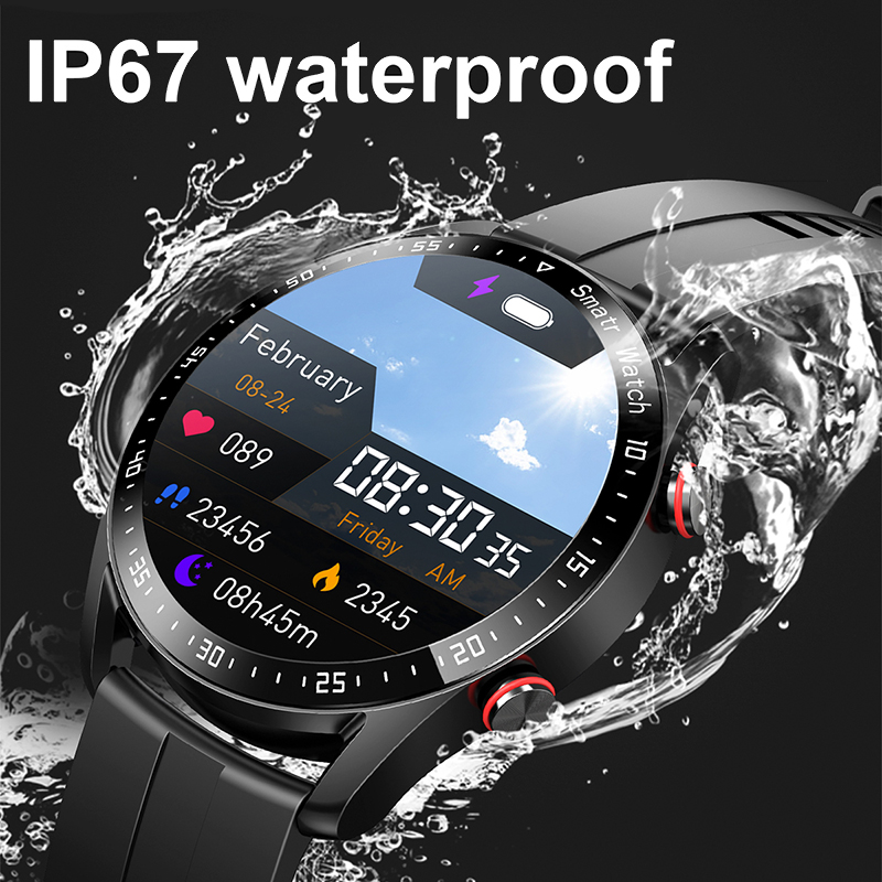 Impermeável relógio inteligent - Smartwatch Health Watches For Men avaliação e preço