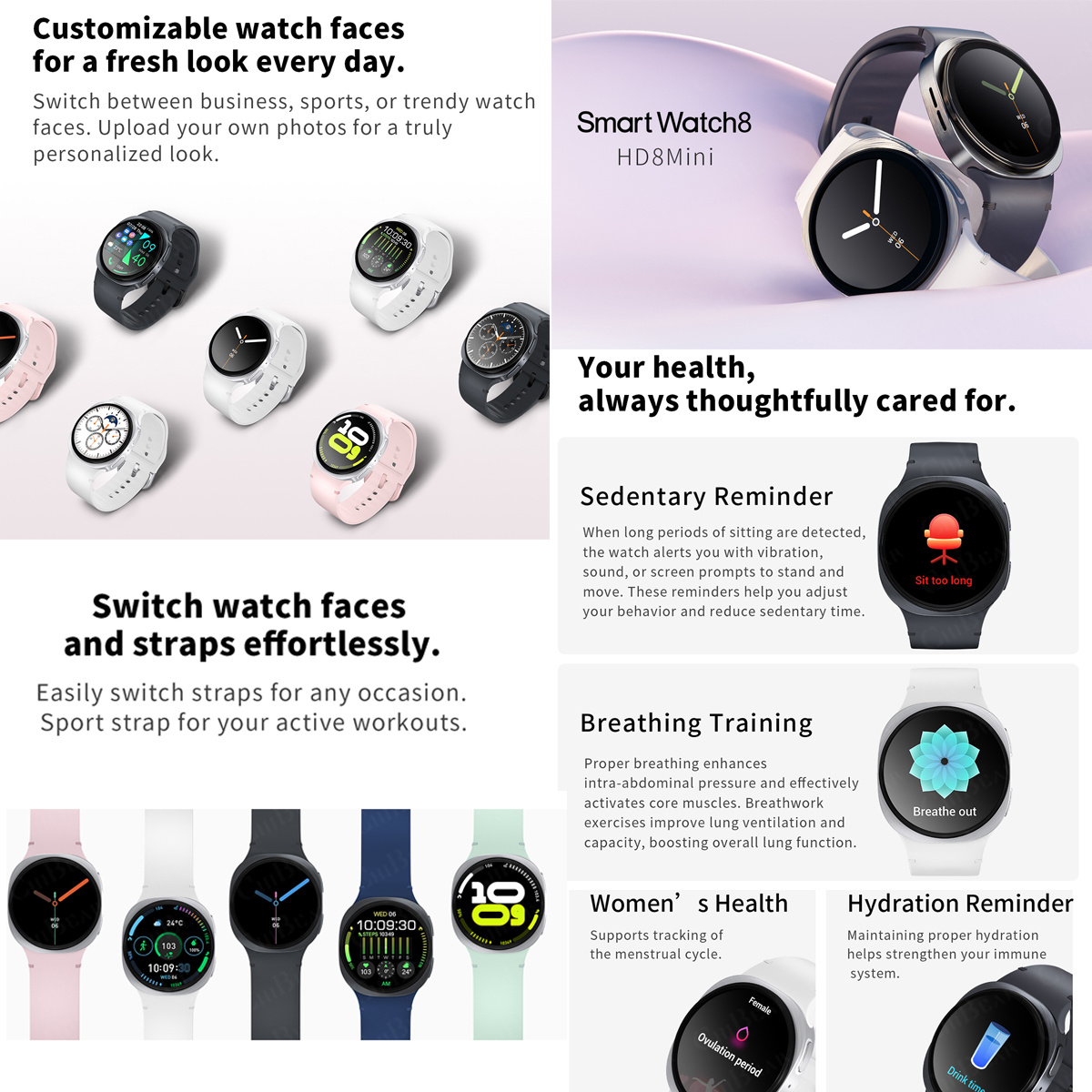Novos Relógios 2026: Smartwatc - Smartwatch Health Watches For Men avaliação e preço