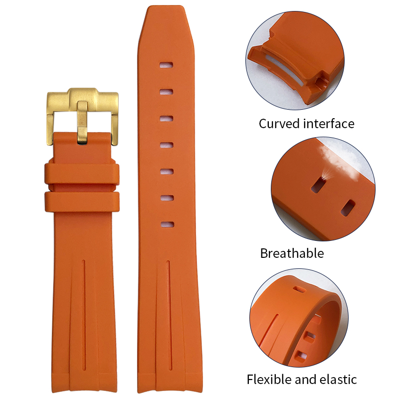 Extremidade curvada 19mm 20mm  - Rolex Watch Submariner avaliação e preço