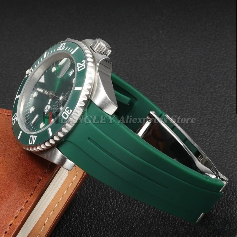 Pulseira de silicone com extre - Rolex Watch Submariner avaliação e preço