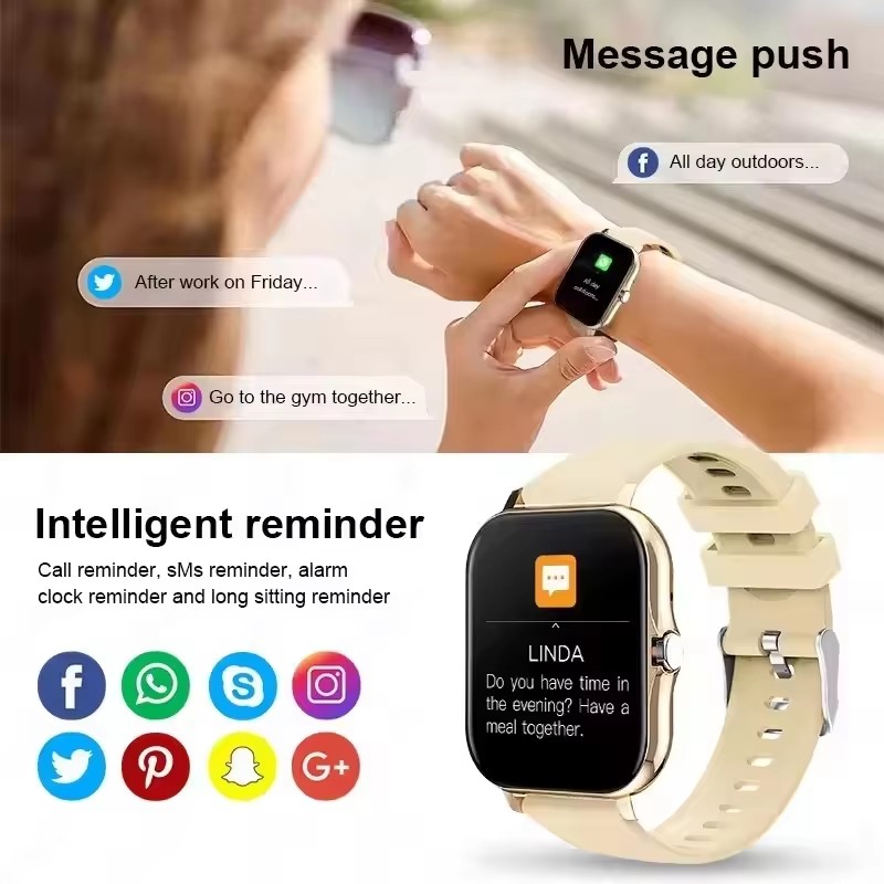 Relógio inteligente esportivo  - Smartwatch Latest Watches For Men avaliação e preço