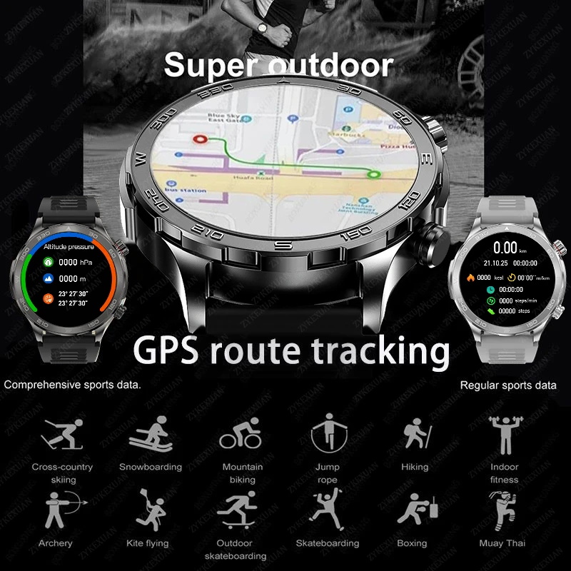 Novo Relógio Inteligente GPS p - Smartwatch Watches With Bluetooth avaliação e preço