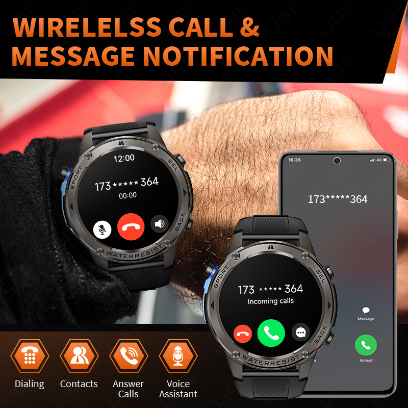 Novo Smartwatch Militar Ultra  - Smartwatch Watches Smart avaliação e preço