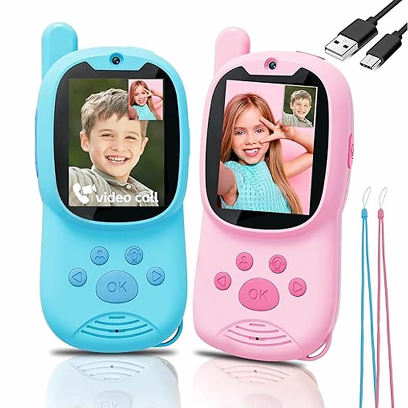 Walkie Talkies Fofos 2 em 1 Re - Smartwatch Watches For Kid Girl avaliação e preço