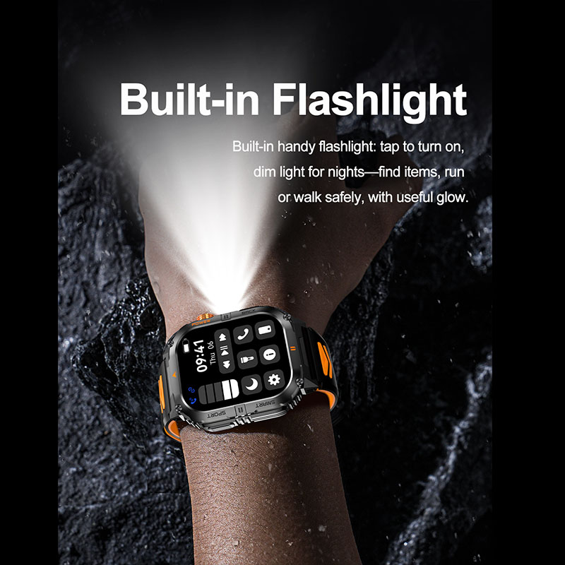 Relógio Inteligente Masculino  - Smartwatch Rugged Watches For Men avaliação e preço