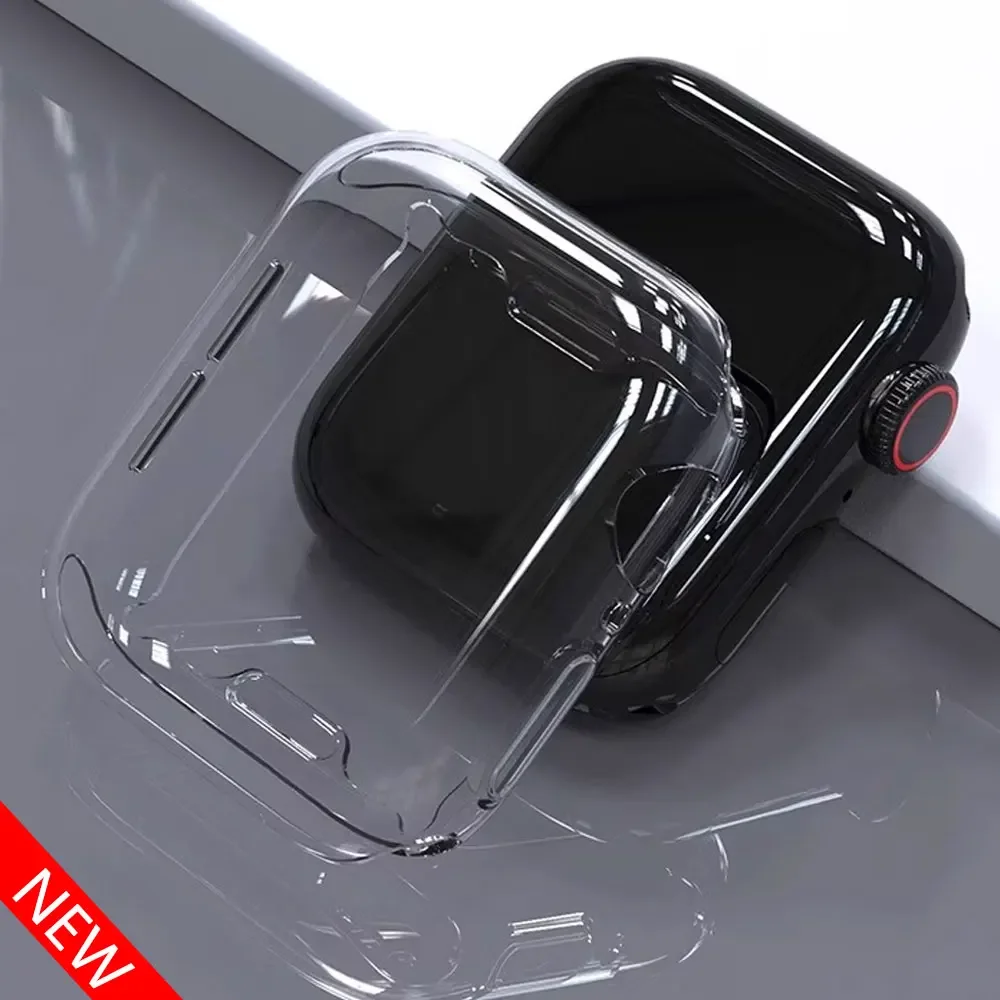 Capa para apple watch case 44m - Smartwatch Watches For Girls avaliação e preço