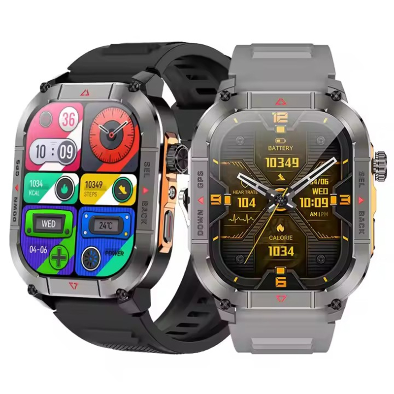 Novo hk84 relógio inteligente  - Smartwatch Health Watches For Men avaliação e preço