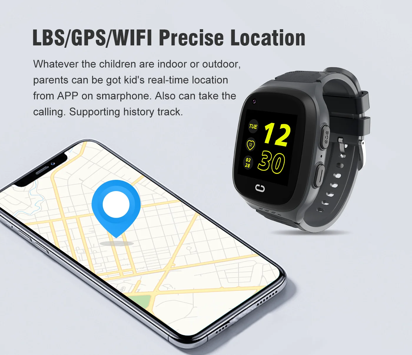 4g crianças smartwatch sos à p - Smartwatch Watches For Girls avaliação e preço