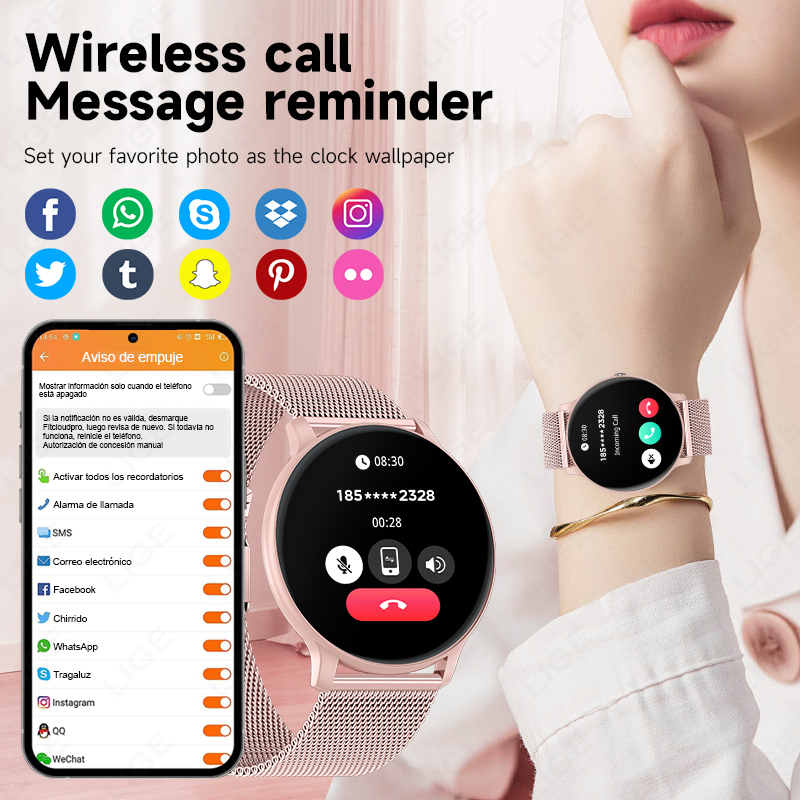 Novo Smartwatch 2026 para Mulh - Smartwatch Health Watches For Men avaliação e preço