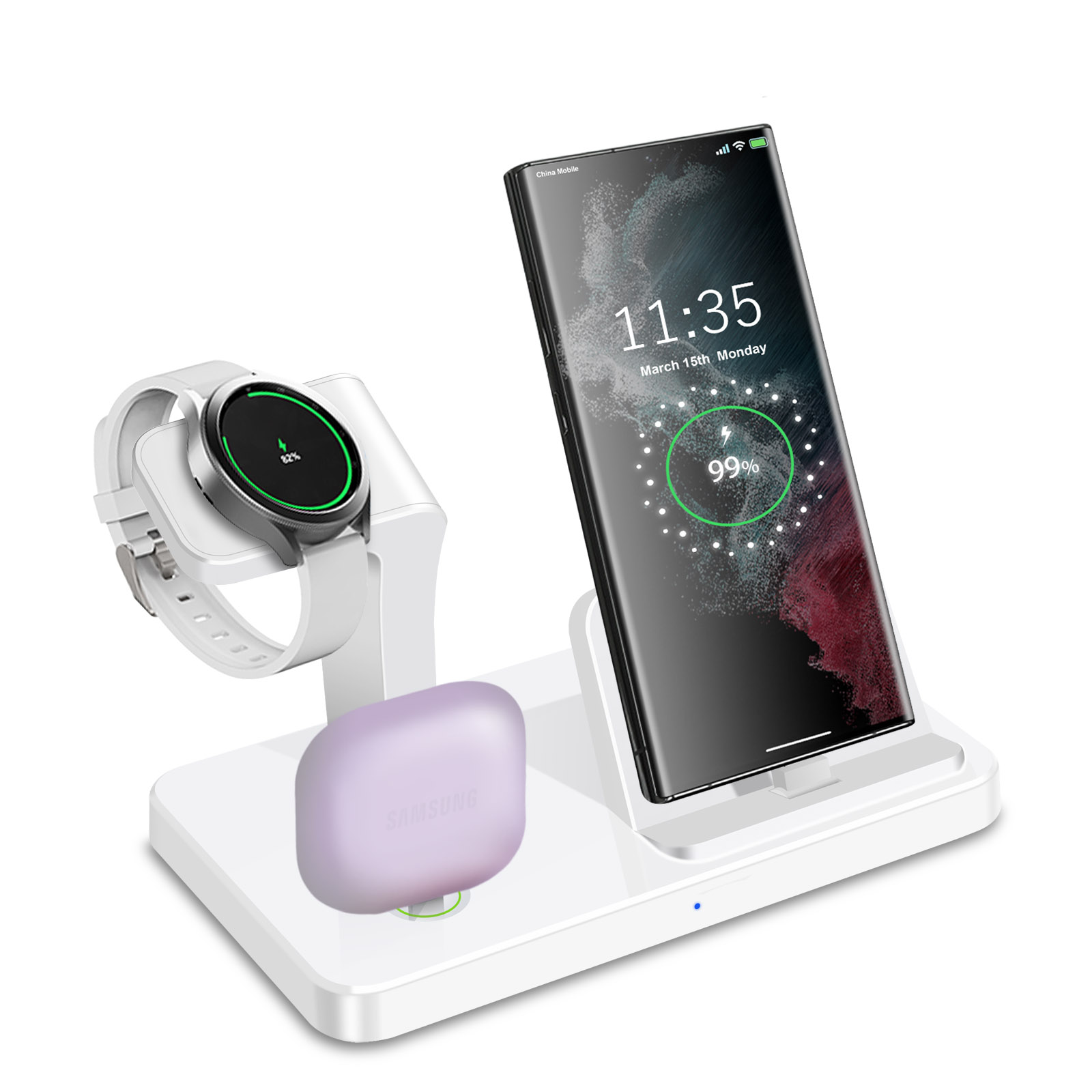 Estação de Carregamento Rápido - Watches Smartwatch Samsung avaliação e preço
