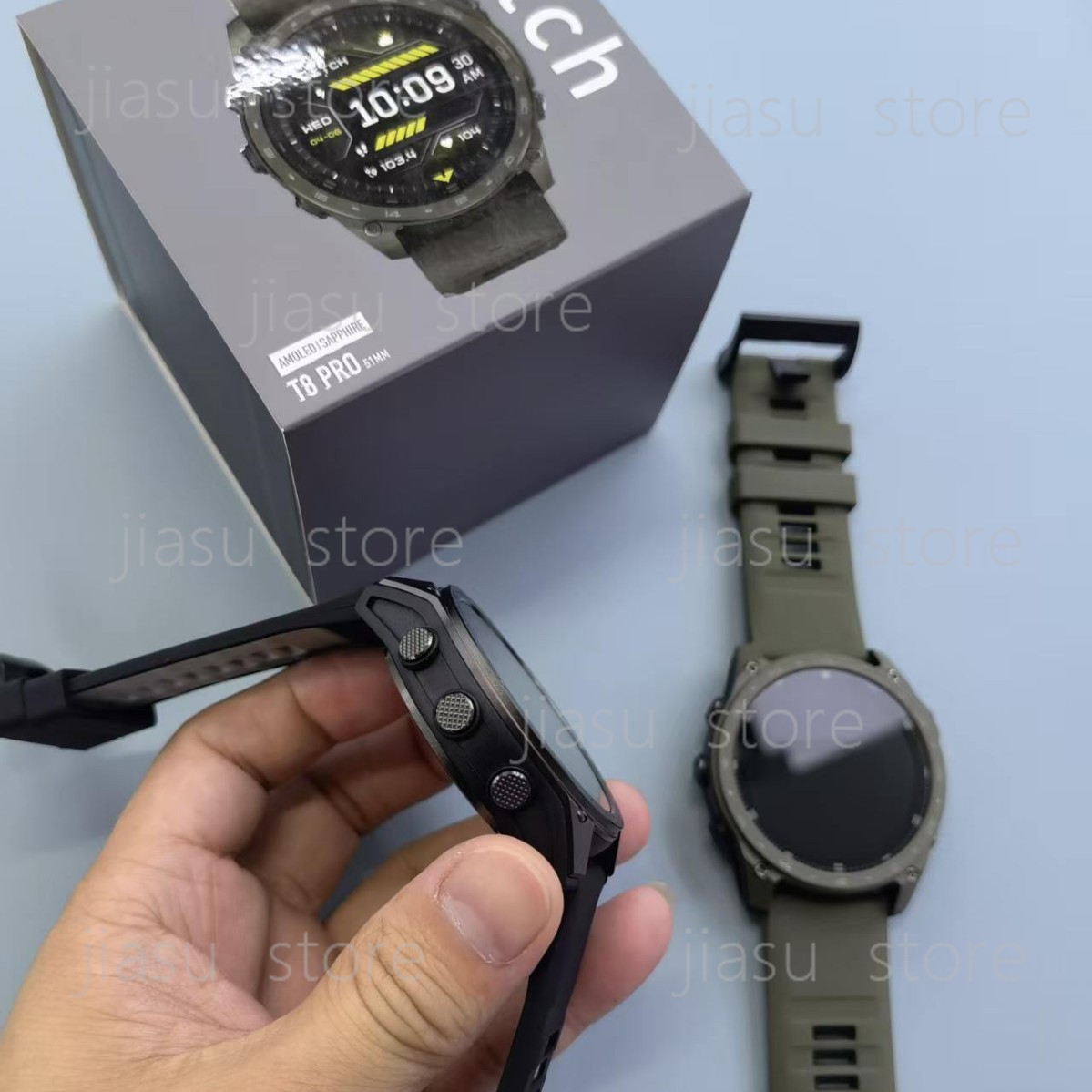 Relógio Inteligente T8PRO GPS  - Smartwatch Watches With Bluetooth avaliação e preço