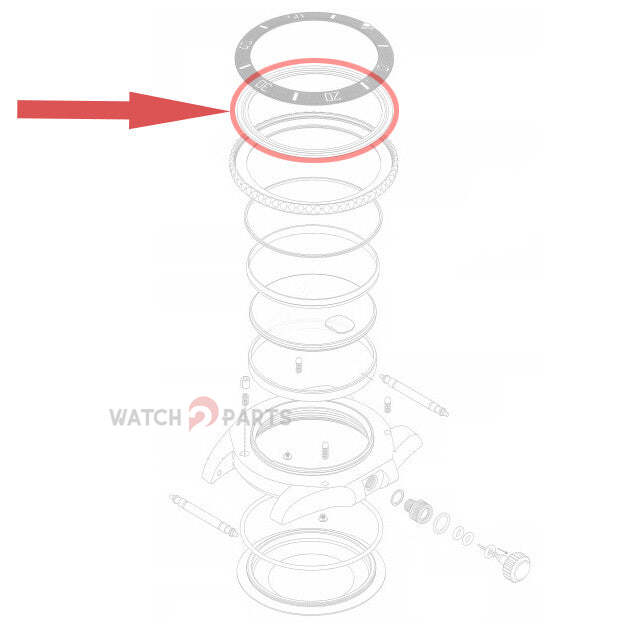 Anel de tensão de inserção de  - Rolex Watch Submariner avaliação e preço