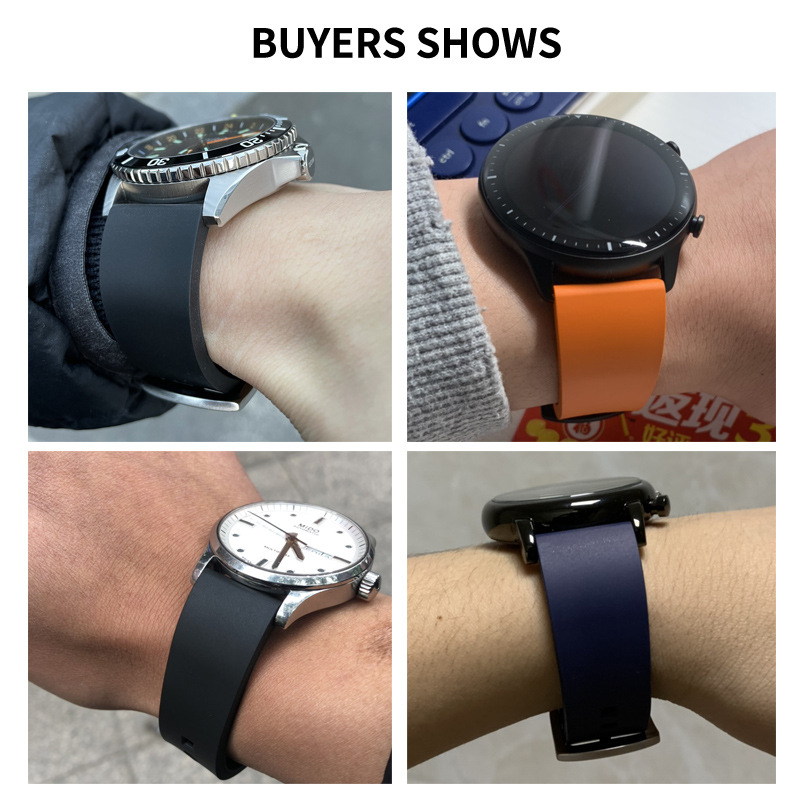 Pulseira de relógio de borrach - Tissot Watches Smartwatch avaliação e preço