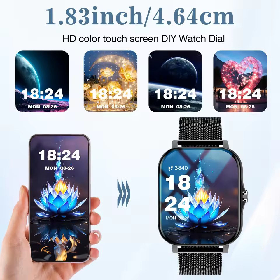 Novo Smartwatch 2026 com Chama - Smartwatch Health Watches For Men avaliação e preço