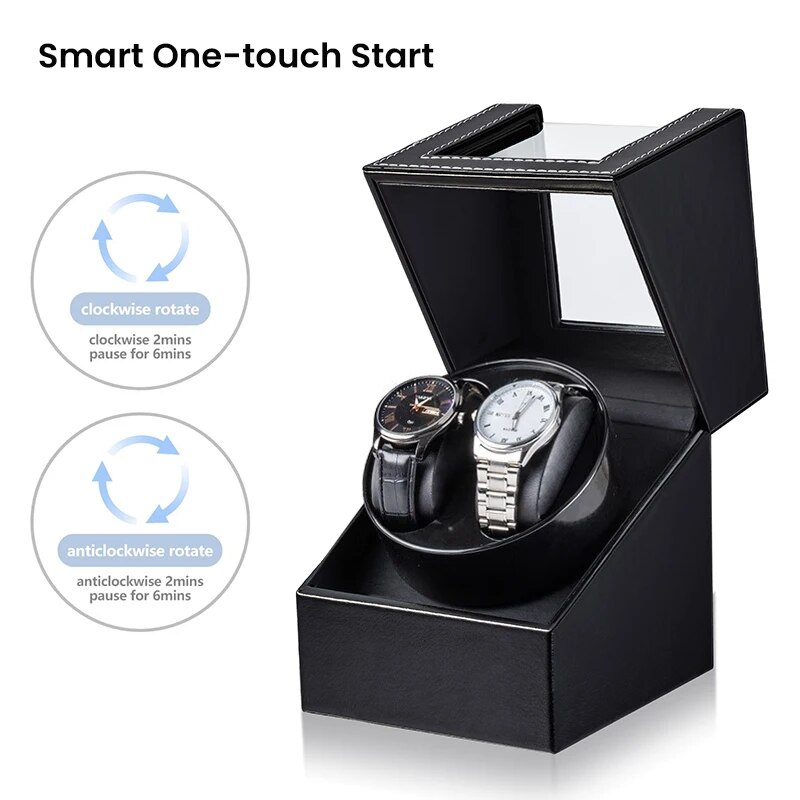 Enrolador de relógio duplo par - Watch Winder Single avaliação e preço