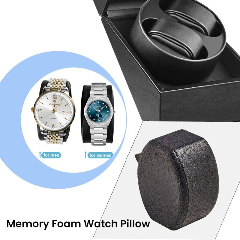 Enrolador de relógio duplo par - Watch Winder Single avaliação e preço