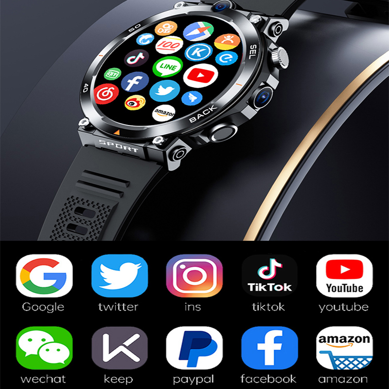 Novo google play 1.39 polegada - Smartwatch Rugged Watches For Men avaliação e preço