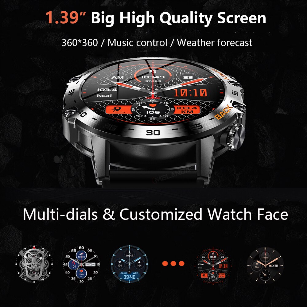 Relógio Inteligente Masculino  - Smartwatch Health Watches For Men avaliação e preço