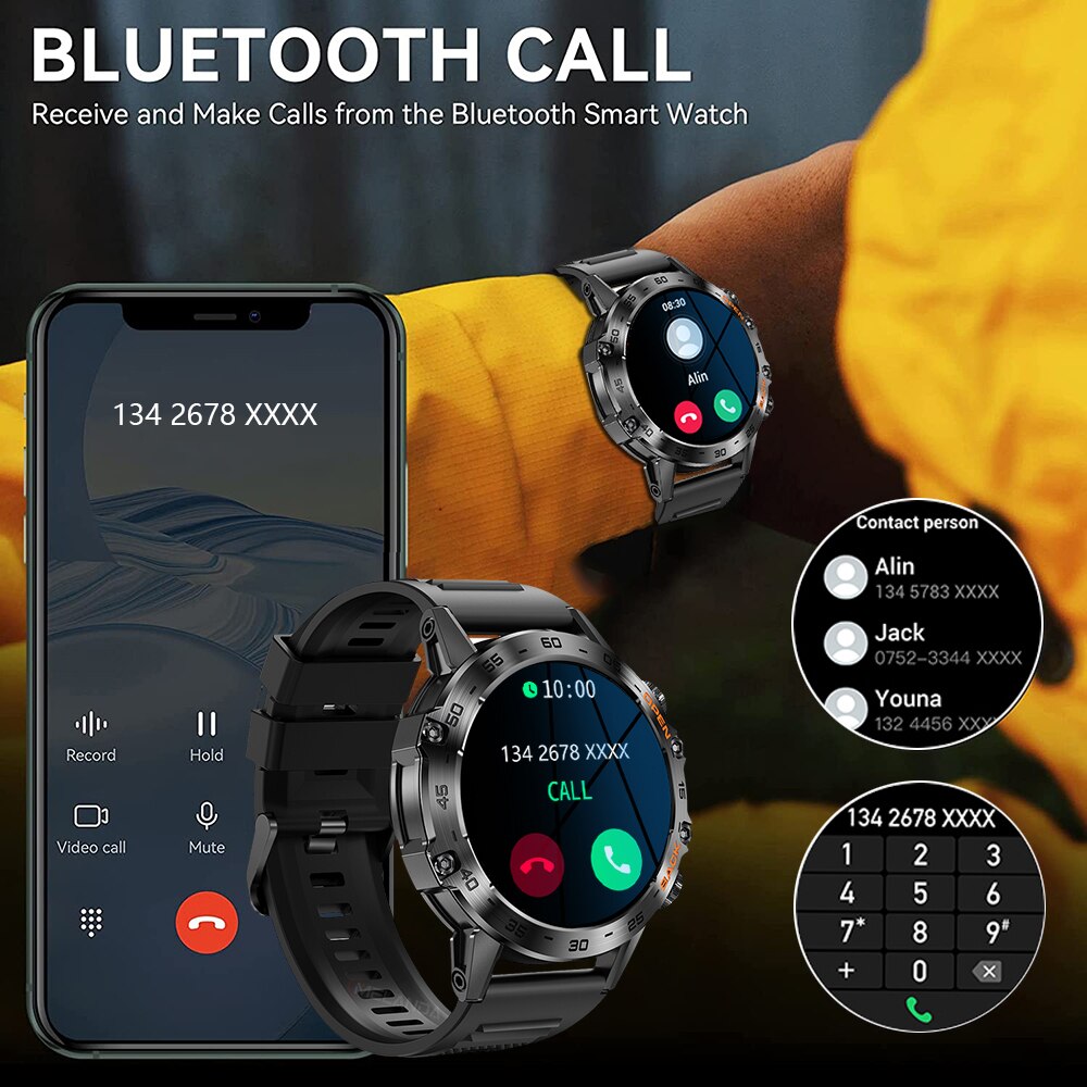 Relógio Inteligente Masculino  - Smartwatch Health Watches For Men avaliação e preço