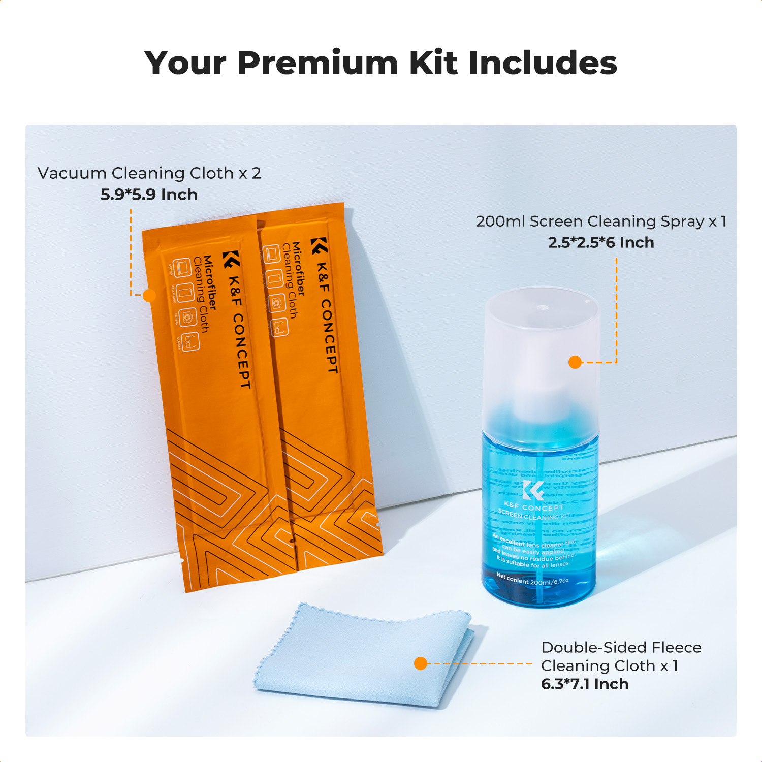 K&F CONCEPT Spray Limpador de  - Watch Polishing Cloth avaliação e preço