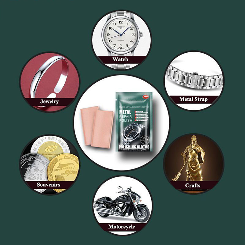 Promoção: Kit de 5 Panos de Po - Watch Polishing Cloth avaliação e preço