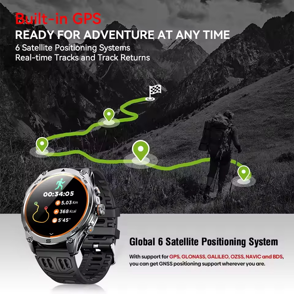 Relógio Inteligente T-Rex 3 co - Smartwatch Rugged Watches For Men avaliação e preço