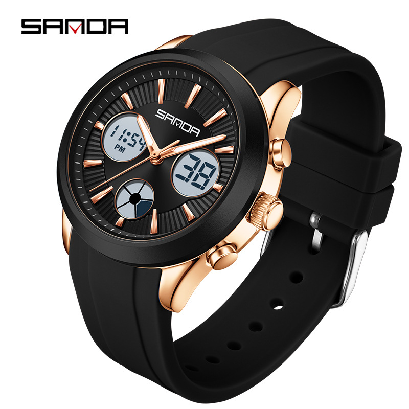 Relógio eletrônico SANDA lumin - Smartwatch Watches For Girls avaliação e preço