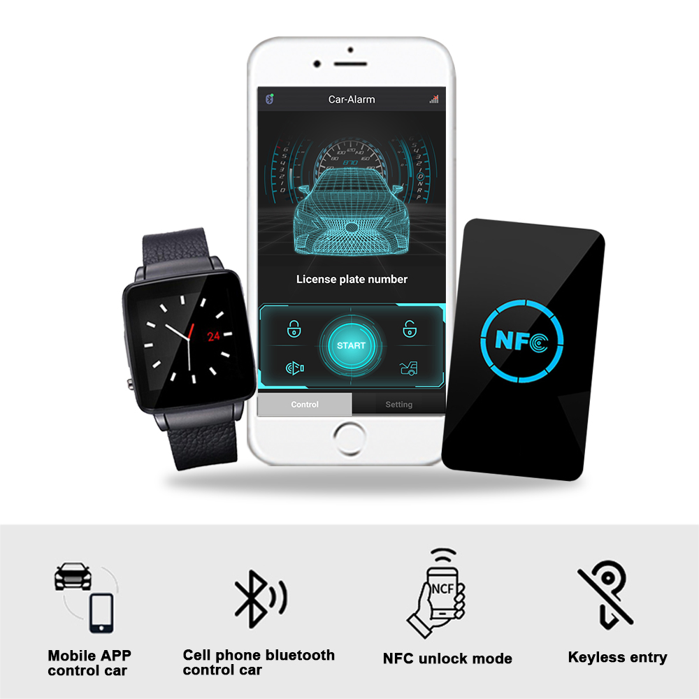 Relógio de celular NFC modific - Smartwatch Watches With Bluetooth avaliação e preço