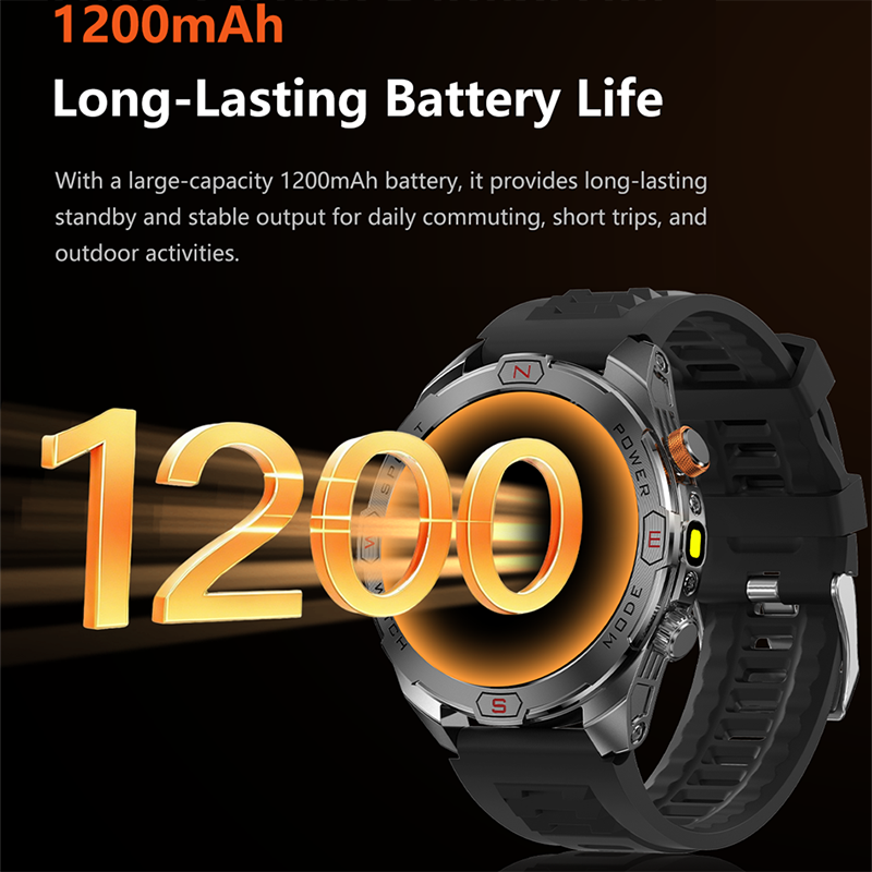Novo Relógio Inteligente Robus - Smartwatch Rugged Watches For Men avaliação e preço